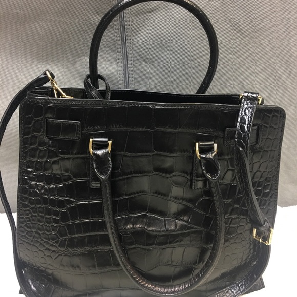 SOLD - New Michael Kors Black Leather Purse - SOLD - Picture 3 of 7